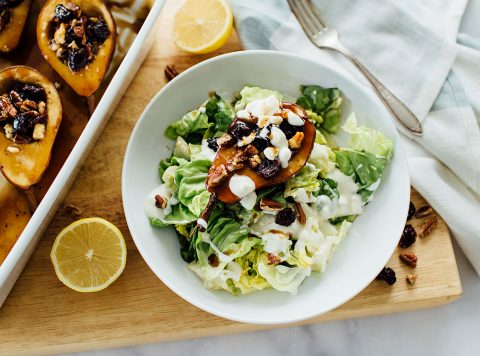 Roasted Pear Salad