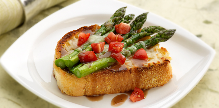 asparagus toasts recipe