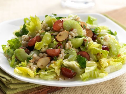 Barley, Grapes and Celery Salad