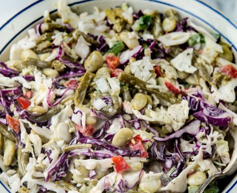 Three Bean Buffet Slaw