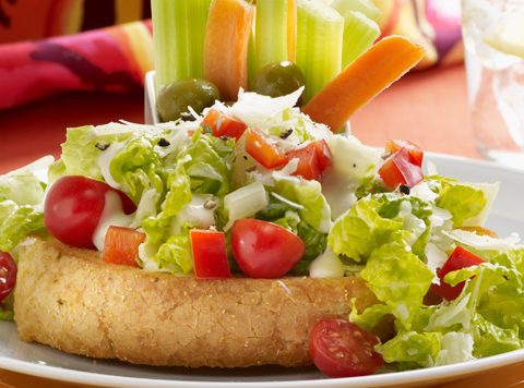 New York Bakery Texas Toast Chopped Caesar Salad
