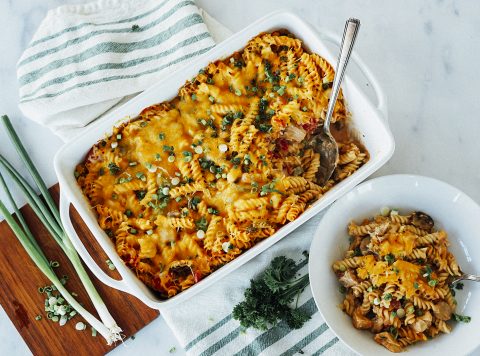 BBQ Ranch Chicken Casserole