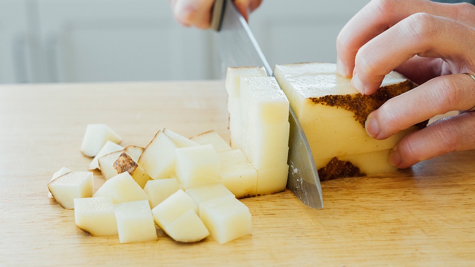 Sous Chef Tips: How to Dice a Potato